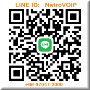 LINE ID:  NetroVOIP or +66-97047-2000